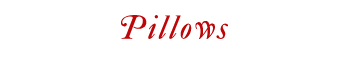 Pillows